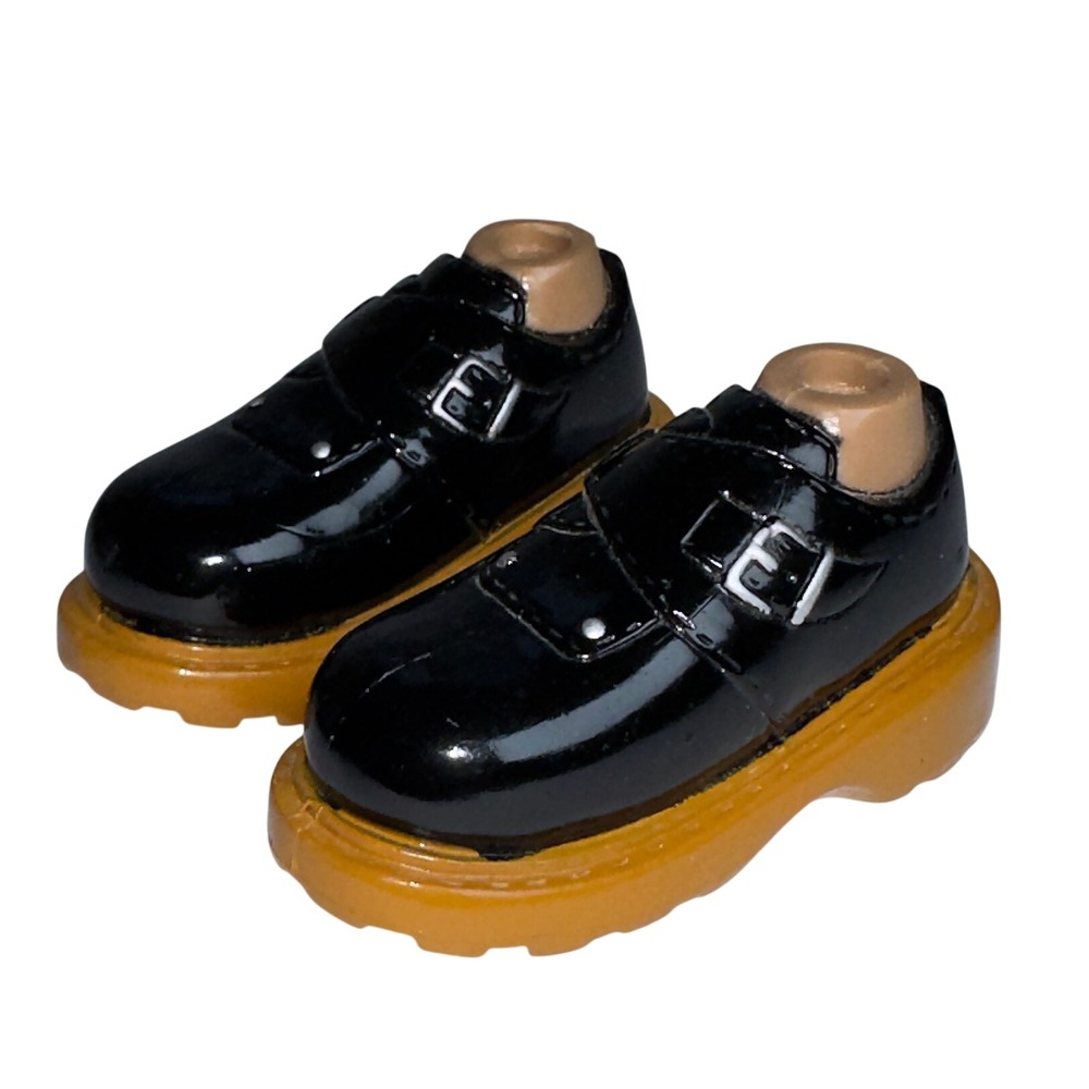 Bratz‎ Boyz Doll Shoes Replacement Platform Buckle Chunky Vintage Doll Feet MGA